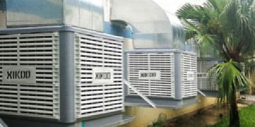 鋼結(jié)構(gòu)廠房降溫用工業(yè)冷風(fēng)機(jī)工業(yè)省電空調(diào)怎么樣？